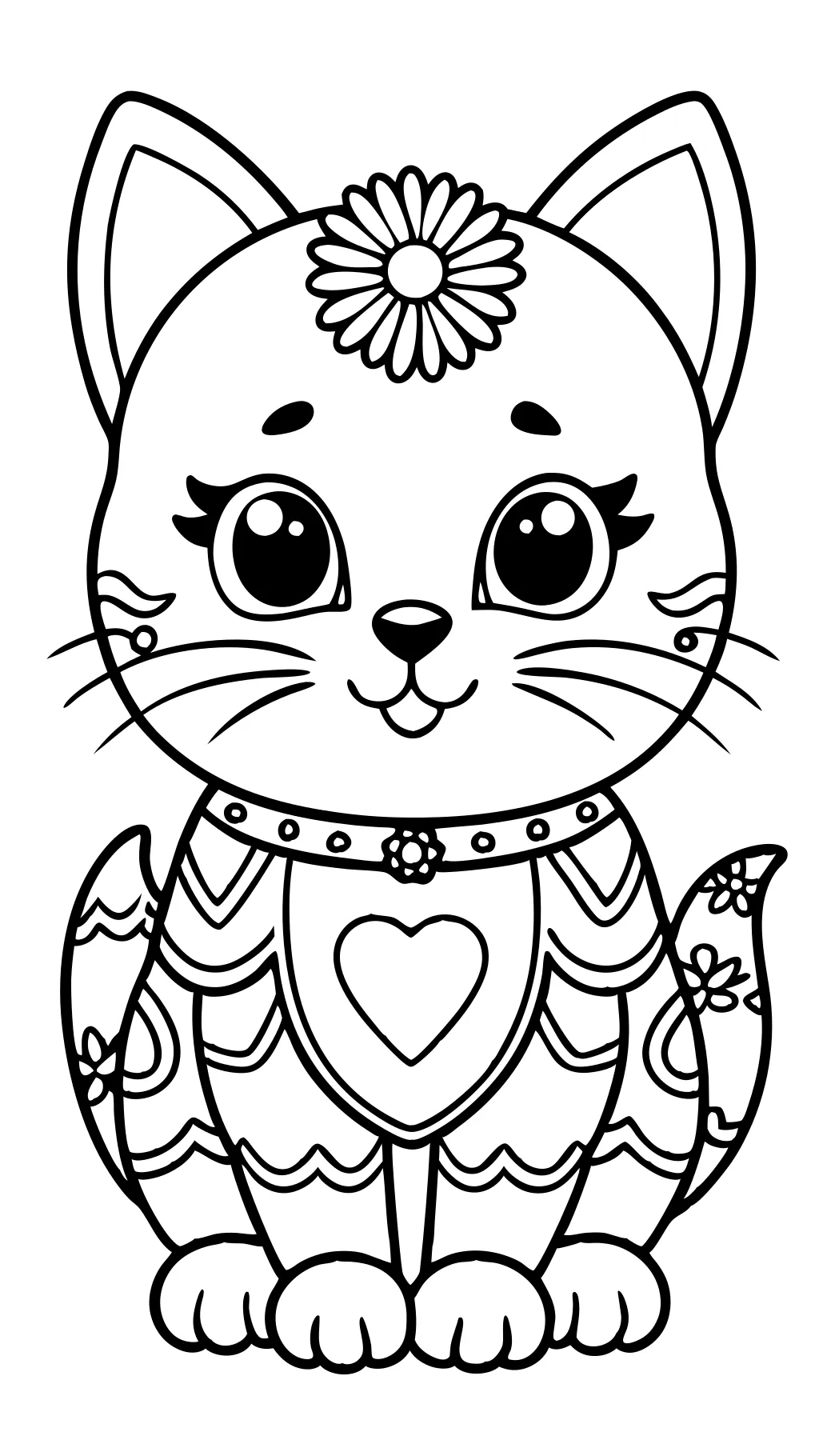 cat coloring pinterest coloring pages cute